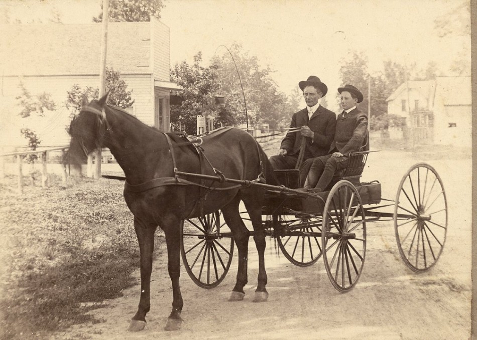 182 A hansom buggy, Carrsville owner unknown